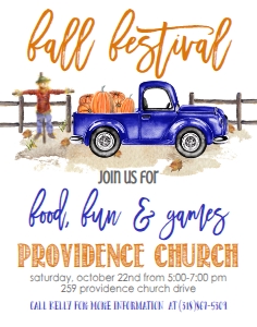Blue Truck Pumpkin Fall Festival Poster: Blue Truck Pumpkin Fall Festival