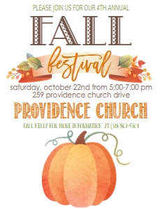 Fall Festival Pumpkin Banner Brown Flyer: Fall Festival Pumpkin Banner Brown
