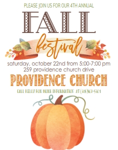 Fall Festival Pumpkin Banner Brown Poster: Fall Festival Pumpkin Banner Brown