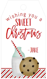 Christmas Tag Cookie Sweet Christmas design preview