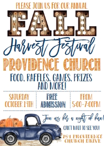 Fall Festival Navy Blue Truck Pumpkins Rustic Invite 5x7: Fall Festival Navy Blue Truck Pumpkins Rustic Flyer 8x10
