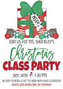 Christmas Class Party: Christmas Class Party