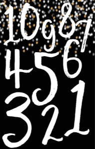 NYE Wine Label Countdown: NYE Wine Label Countdown