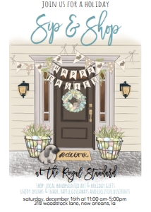 Easter Door Sip and Shop Invitation: Easter Door Sip and Shop Invitation