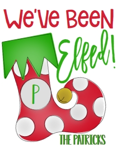 Christmas You've Been Elfed design preview