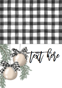 Christmas Party Buffalo Plaid Oh What Fun Food Tent: Christmas Party Buffalo Plaid Oh What Fun Invite