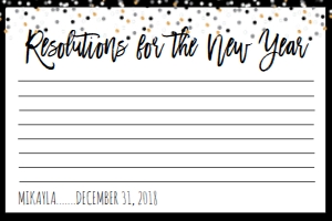 New Year White Confetti Resolution Card: NYE Drink If Game White Confetti