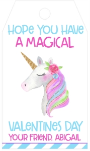 Valentines Tag Unicorn: Valentines Tag Unicorn