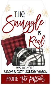 Christmas Favor Tag Snuggle: Christmas Favor Tag Snuggle