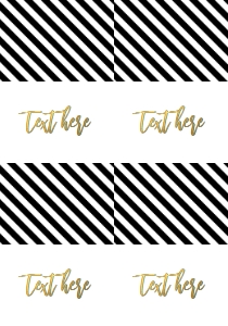 NYE Stripe Food Tent Full Page: NYE Drink If Game Diagonal Stripe