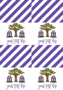 Mardi Gras House Food Tent Full Page: Mardi Gras House Food Tent