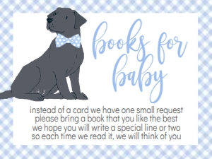 Baby Shower Dog Black Lab Oh Boy Book Request: Baby Shower Dog Black Lab Oh Boy