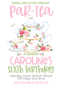 Birthday Par-Tea: Birthday Par-Tea
