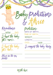 BSG Advice King Cake Baby: BSG Advice King Cake Baby