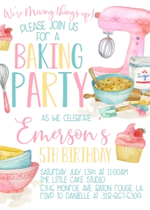 Birthday Baking Party: Birthday Baking Party