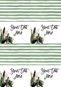 Adios Farewell Desert Party Food Tent Full Page: Adios Farewell Desert Party Invite