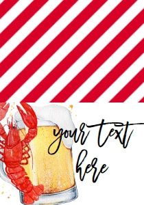 Crawfish Beer and Boil Food Tent: Crawfish Beer & Boil Engagememt