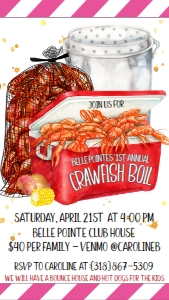 Crawfish Boil Ice Chest Text Invite: Crawfish Boil Ice Chest