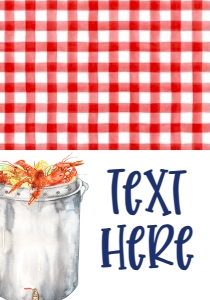 Crawfish Boil Pot Kid Birthday Cake Food Tent: Crawfish Boil Pot Kid Birthday Cake