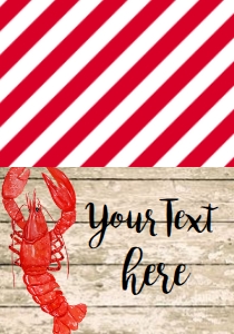 Crawfish Boil Rustic Food Tent: Crawfish Boil Grad