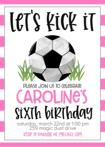 Birthday Soccer GS2: Birthday Soccer GS2