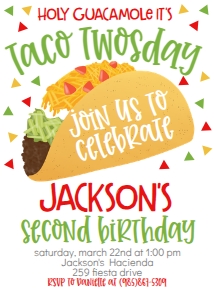 Birthday Taco Twosday: Birthday Taco Twosday