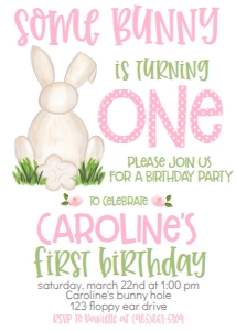 Birthday Bunny BB1: Birthday Bunny BB1