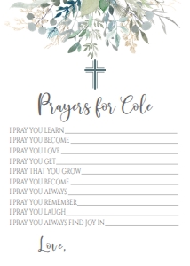 Communion Gold Frame Foliage Prayer Card: Communion Gold Frame Foliage Invitation
