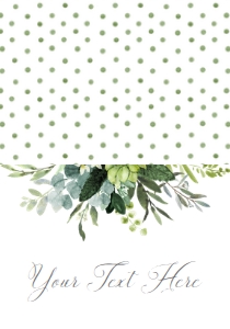 Communion Greenery Elegant Food Tent: Communion Greenery Elegant