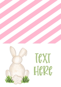 Birthday Bunny Food Tent BB1: Birthday Bunny BB1