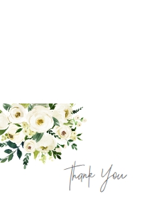 Communion White Floral Bouquet Thank You: Baptism Bouquet White Floral