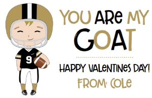 Valentines Goat 9 3.5x2.25: Valentines Goat 9 3.5x2.25