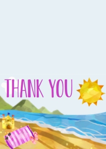 School Teacher Appreciation Week Beach Thank You: School Teacher Appreciation Week Beach