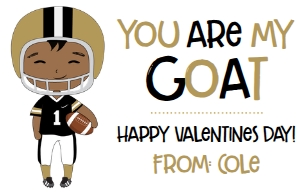 Valentines Goat 1 3.5x2.25: Valentines Goat 9 3.5x2.25