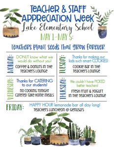 School Teacher Appreciation Week Plants: School Teacher Appreciation Week Plants