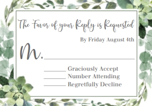Communion Green Leaf Frame AB RSVP: Communion Green Leaf Frame AB