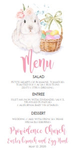 Easter Brunch Egg Hunt Menu: Easter Brunch Egg Hunt