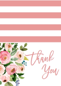 Easter Brunch Bouquet Pink Thank You: Easter Brunch Bouquet Pink