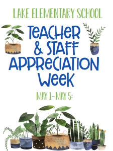 School Teacher Appreciation Plants Sign 18x24: School Teacher Appreciation Week Plants