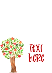 School Teacher Appreciation Week Apple Tree Food Tent: School Teacher Appreciation Week Apple Tree