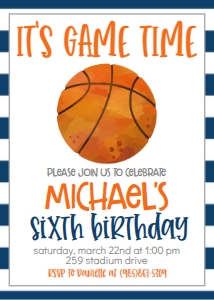 Birthday Basketball BBALL1: Birthday Basketball BBALL1