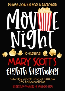 Birthday Movie Night MN3: Birthday Movie Night MN3