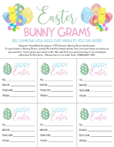 Easter Bunny Grams: Easter Bunny Grams