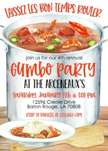 Gumbo Pot Party Laissez: Gumbo Pot Party Laissez