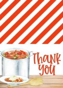 Gumbo Pot Party Laissez Thank You: Gumbo Pot Party Laissez