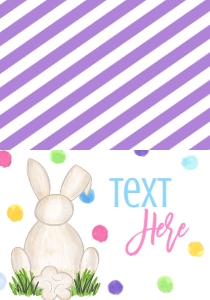 Easter Egg Hunt Bunny Food Tent: Easter Egg Hunt Bunny
