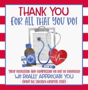 Nurse Appreciation Tag Square: Nurse Appreciation Tag Square
