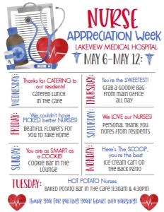 Nurse Appreciation Week Medical design preview