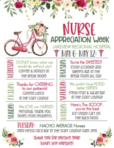 Nurse Appreciation Week Bloom 7 Day: Nurse Appreciation Week Bloom