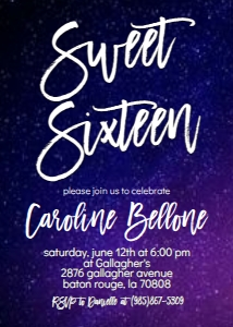 Birthday Galaxy Sweet 16: Birthday Galaxy Sweet 16